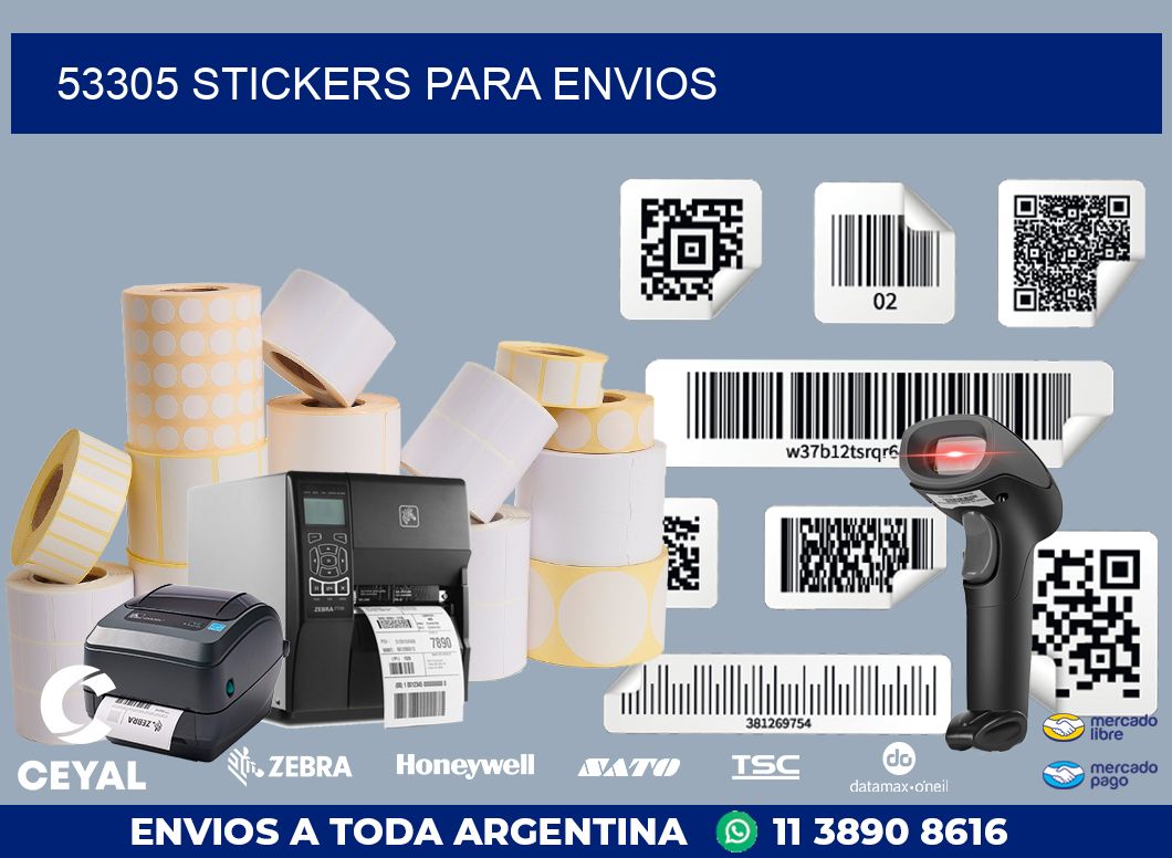 53305 STICKERS PARA ENVIOS
