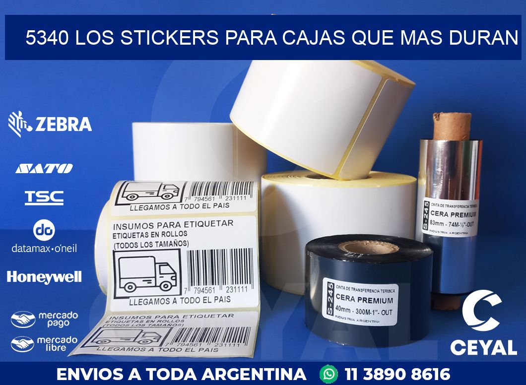 5340 LOS STICKERS PARA CAJAS QUE MAS DURAN