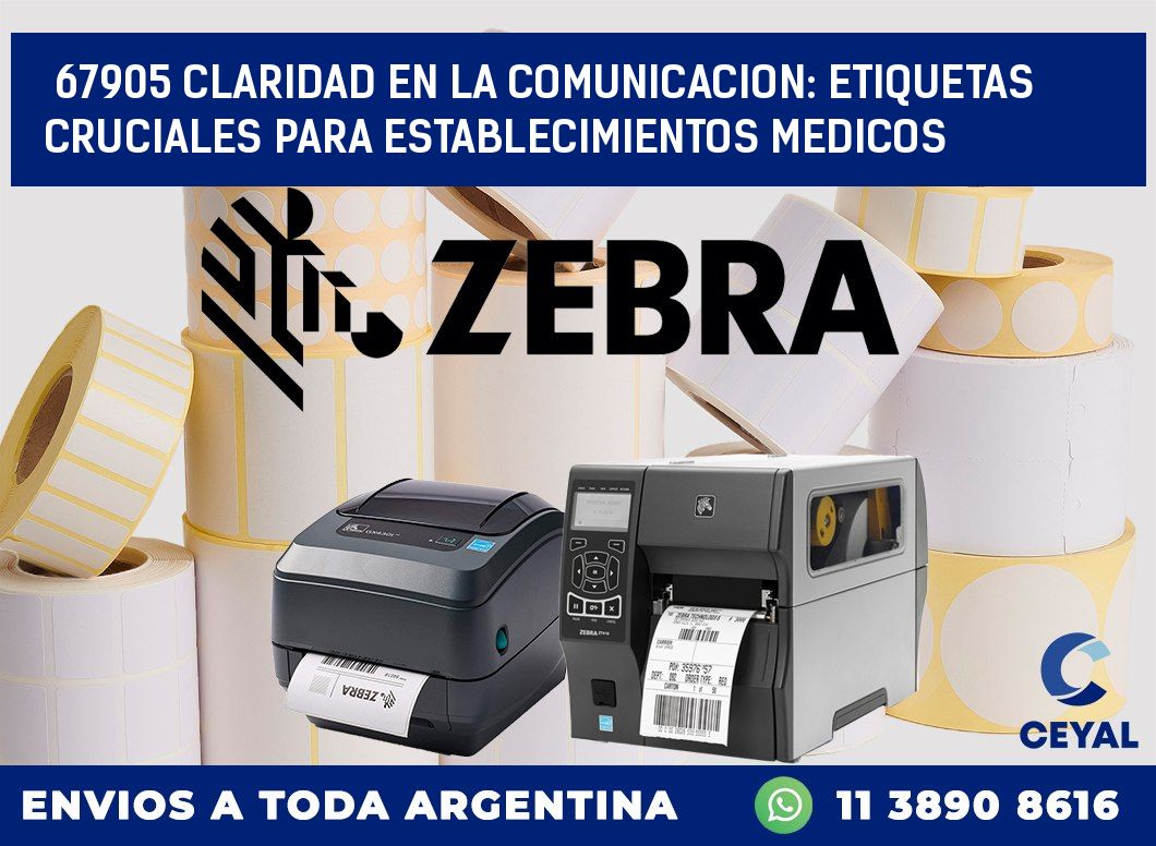 67905 CLARIDAD EN LA COMUNICACION: ETIQUETAS CRUCIALES PARA ESTABLECIMIENTOS MEDICOS
