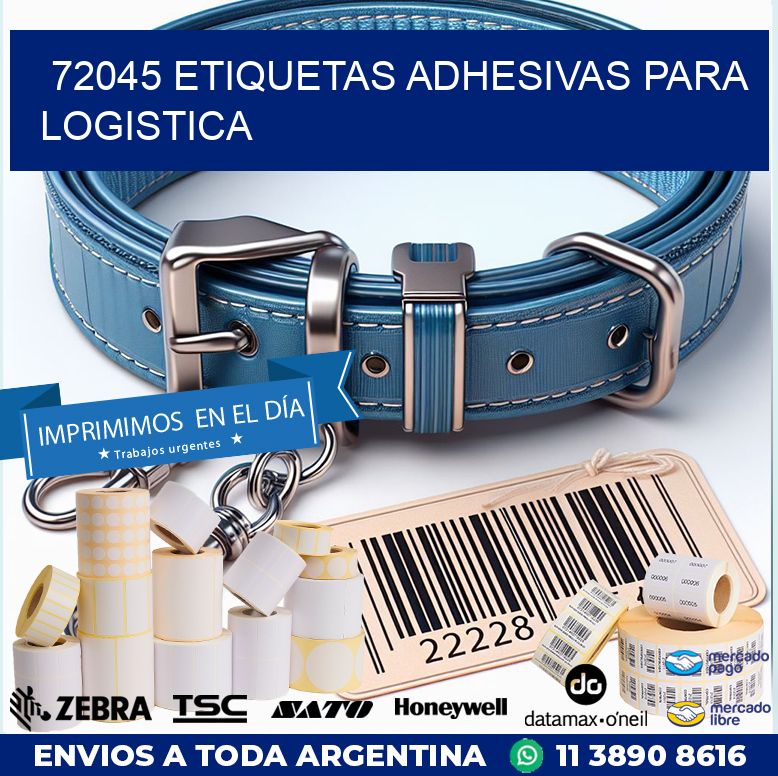 72045 ETIQUETAS ADHESIVAS PARA LOGISTICA