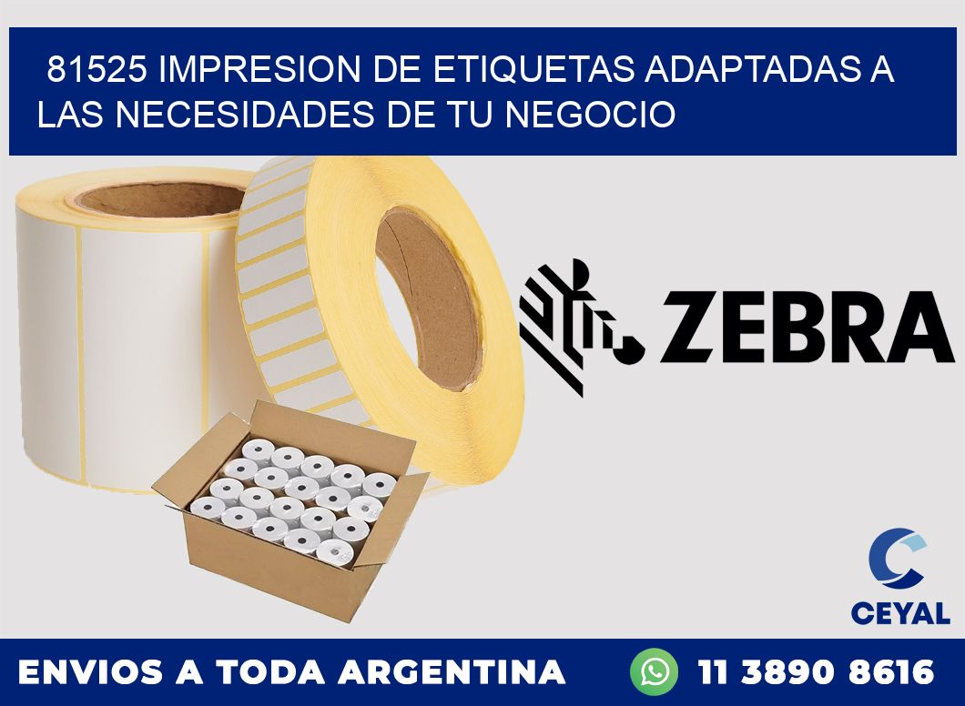 81525 IMPRESION DE ETIQUETAS ADAPTADAS A LAS NECESIDADES DE TU NEGOCIO