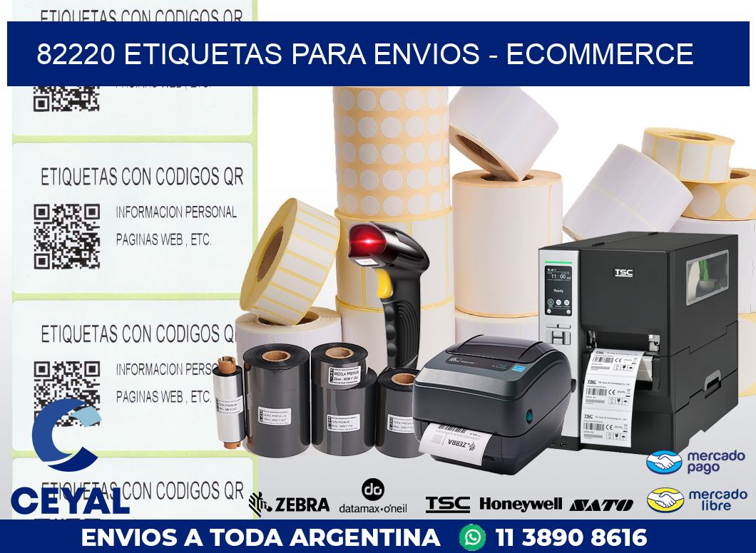 82220 ETIQUETAS PARA ENVIOS - ECOMMERCE