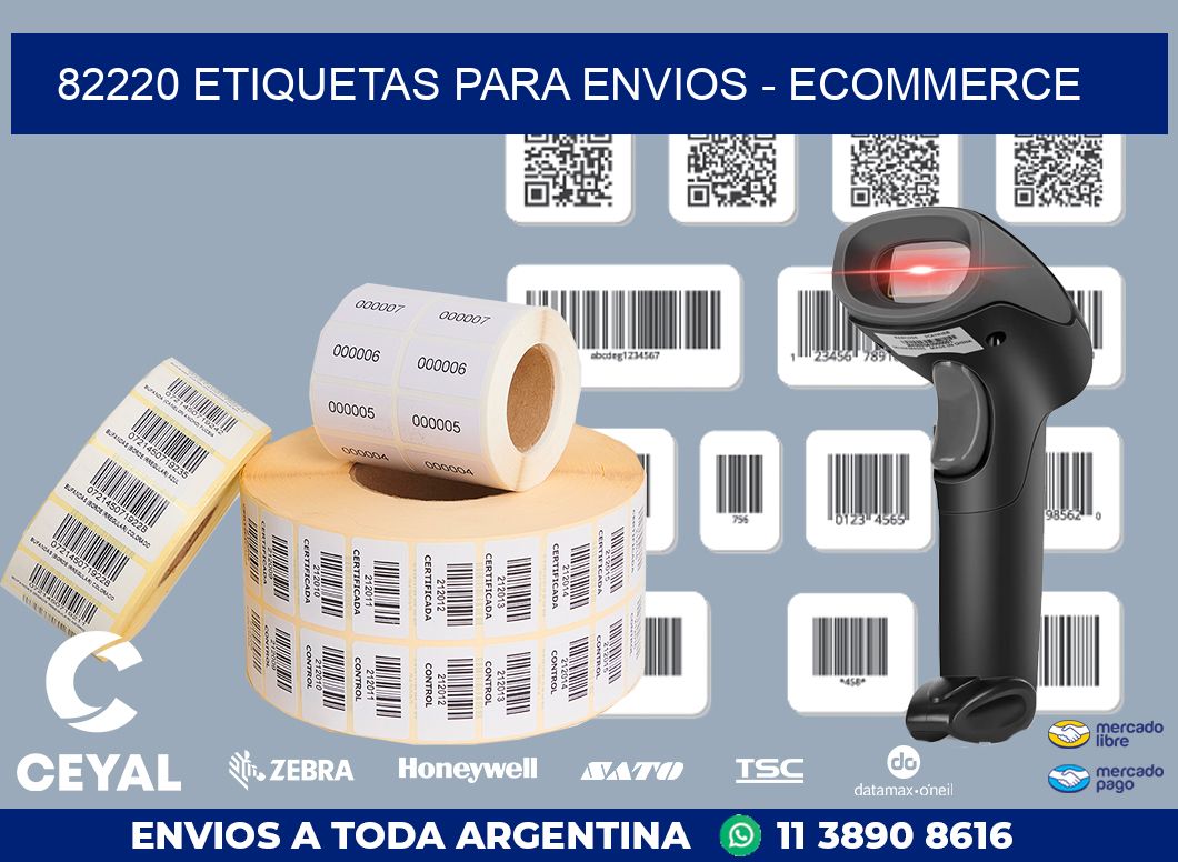 82220 ETIQUETAS PARA ENVIOS - ECOMMERCE