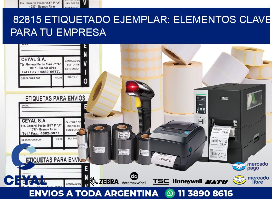 82815 ETIQUETADO EJEMPLAR: ELEMENTOS CLAVE PARA TU EMPRESA
