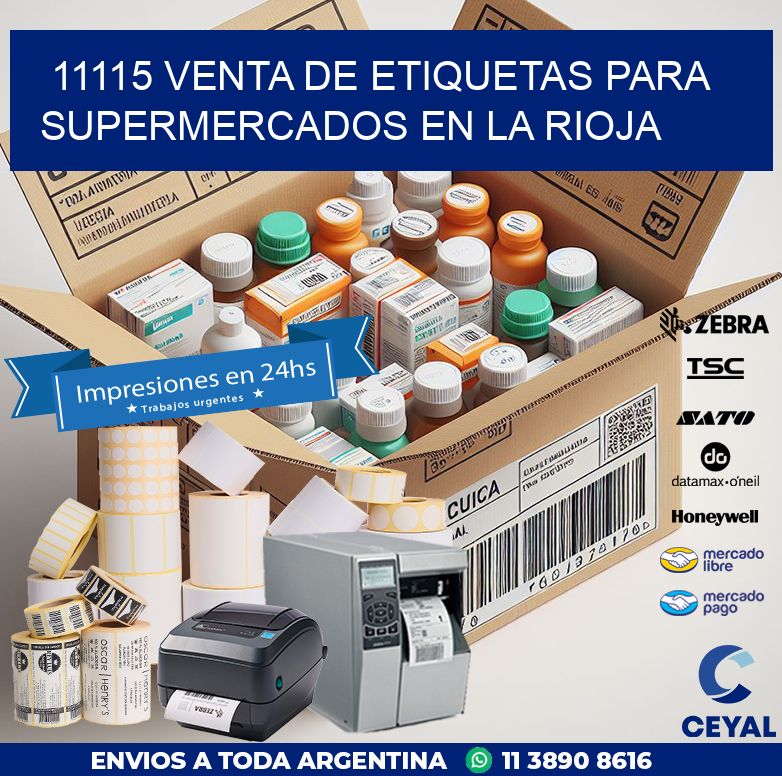 11115 VENTA DE ETIQUETAS PARA SUPERMERCADOS EN LA RIOJA