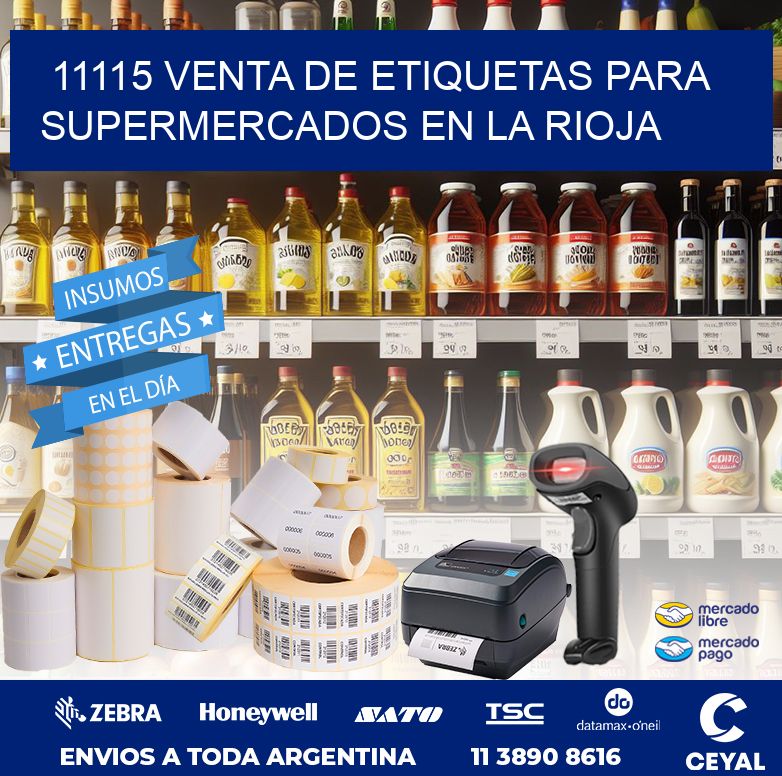 11115 VENTA DE ETIQUETAS PARA SUPERMERCADOS EN LA RIOJA