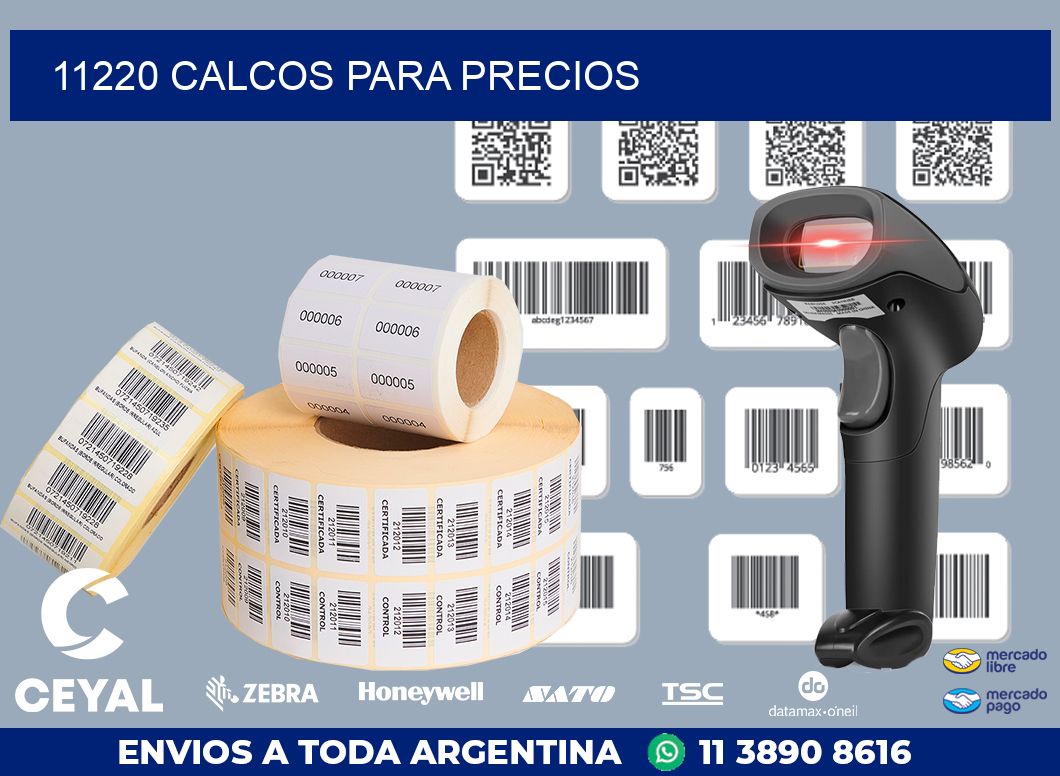 11220 CALCOS PARA PRECIOS