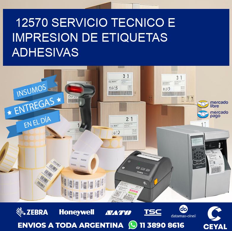 12570 SERVICIO TECNICO E IMPRESION DE ETIQUETAS ADHESIVAS