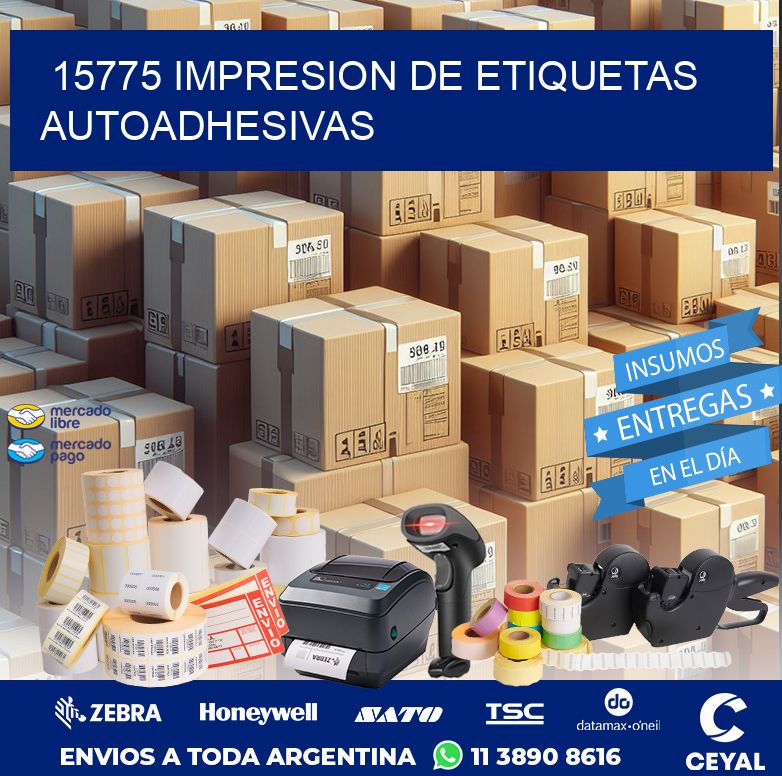 15775 IMPRESION DE ETIQUETAS AUTOADHESIVAS