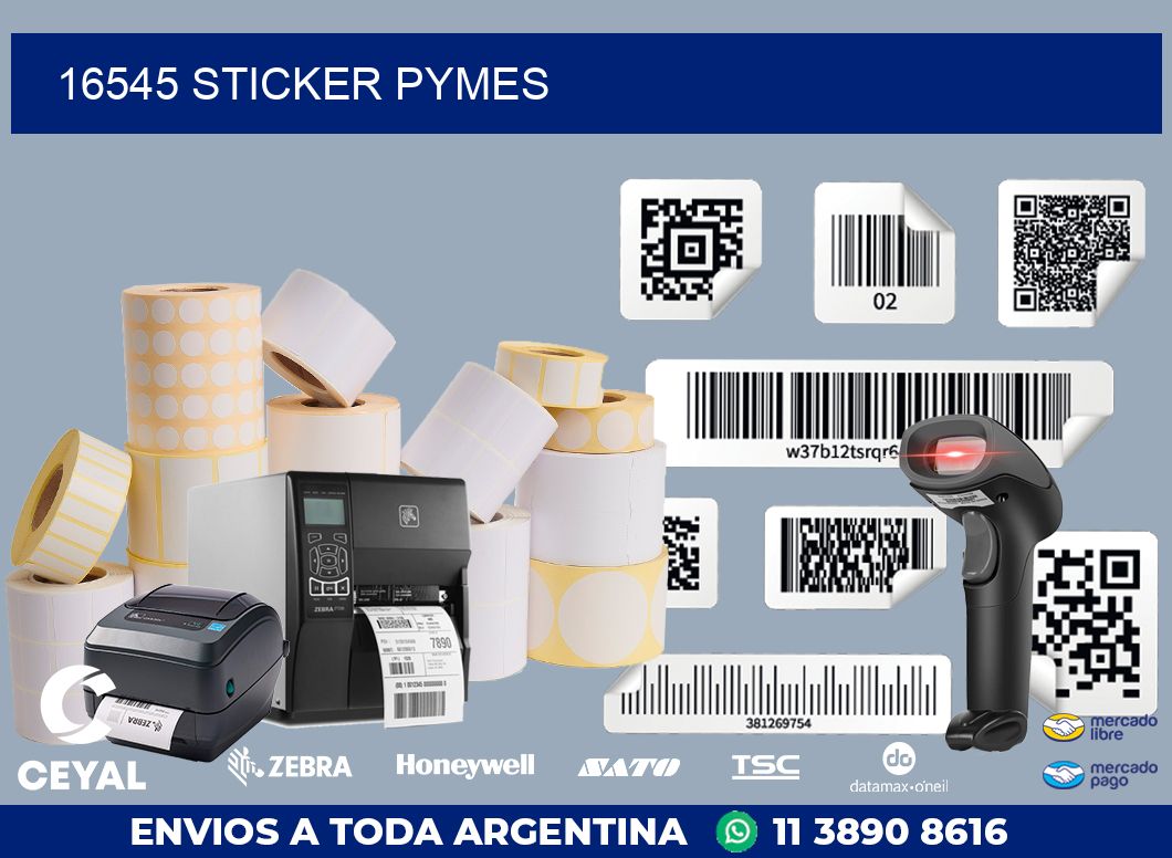 16545 STICKER PYMES