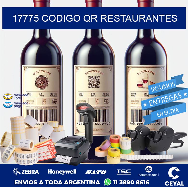 17775 CODIGO QR RESTAURANTES