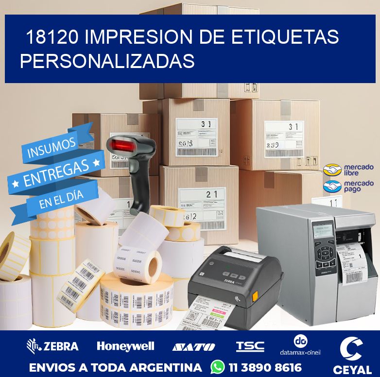 18120 IMPRESION DE ETIQUETAS PERSONALIZADAS