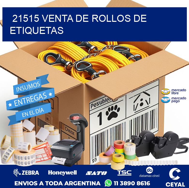 21515 VENTA DE ROLLOS DE ETIQUETAS