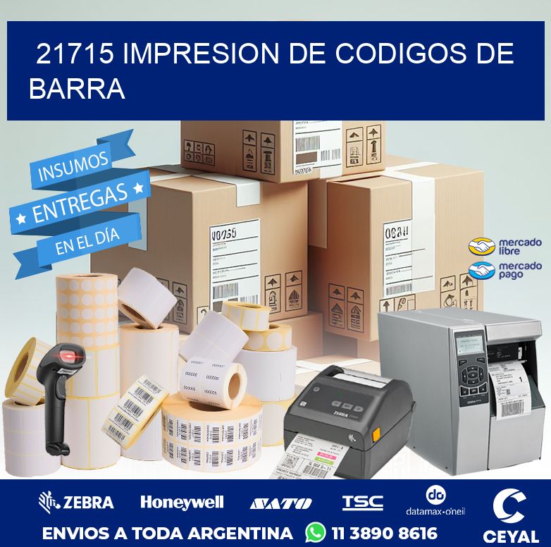 21715 IMPRESION DE CODIGOS DE BARRA