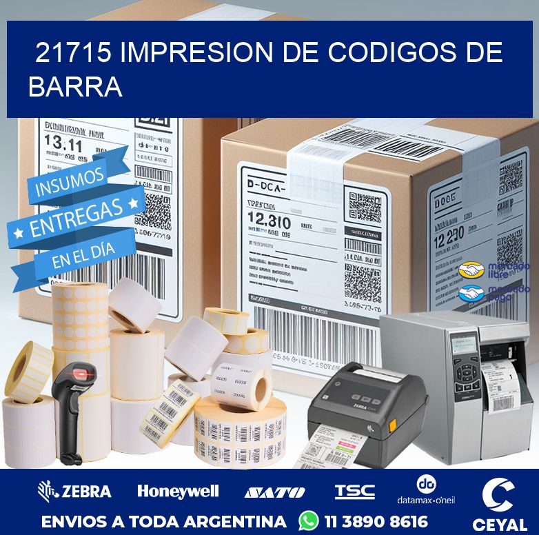 21715 IMPRESION DE CODIGOS DE BARRA