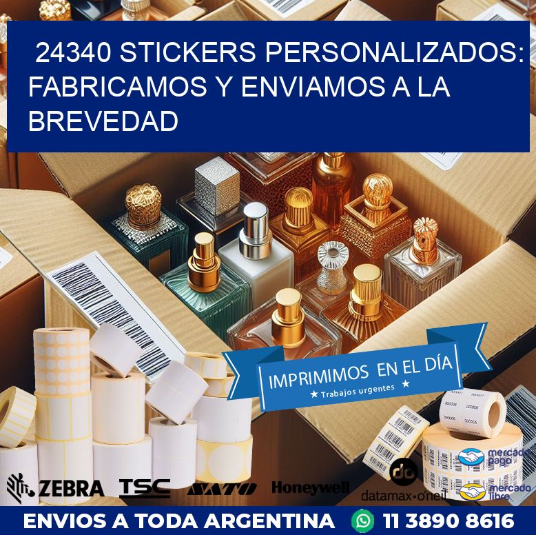 24340 STICKERS PERSONALIZADOS: FABRICAMOS Y ENVIAMOS A LA BREVEDAD