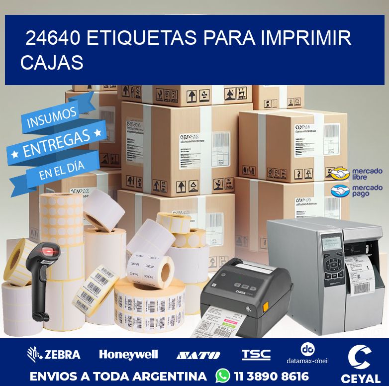 24640 ETIQUETAS PARA IMPRIMIR CAJAS