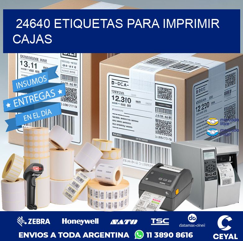 24640 ETIQUETAS PARA IMPRIMIR CAJAS