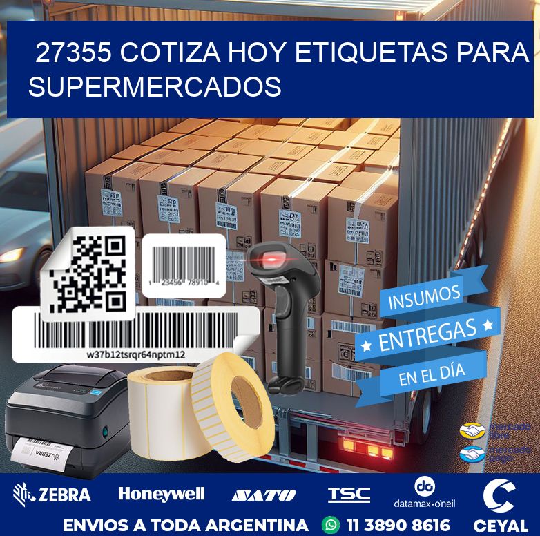 27355 COTIZA HOY ETIQUETAS PARA SUPERMERCADOS