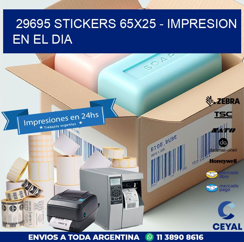 29695 STICKERS 65×25 – IMPRESION EN EL DIA