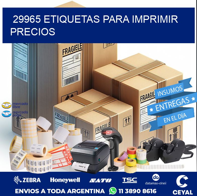 29965 ETIQUETAS PARA IMPRIMIR PRECIOS