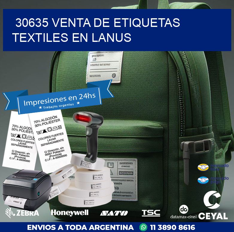 30635 VENTA DE ETIQUETAS TEXTILES EN LANUS