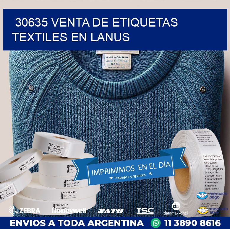 30635 VENTA DE ETIQUETAS TEXTILES EN LANUS
