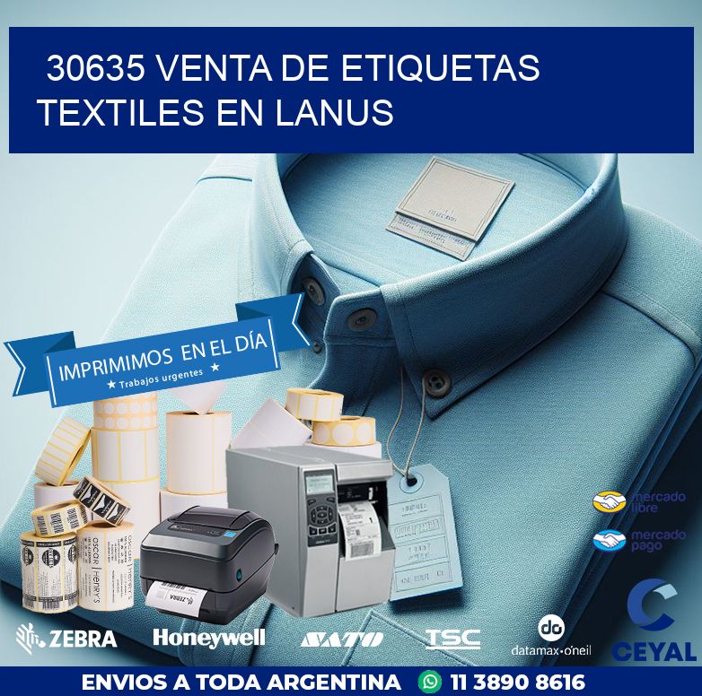 30635 VENTA DE ETIQUETAS TEXTILES EN LANUS