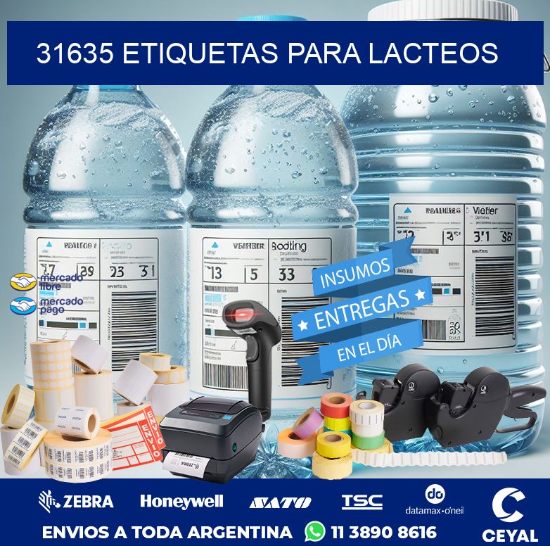 31635 ETIQUETAS PARA LACTEOS