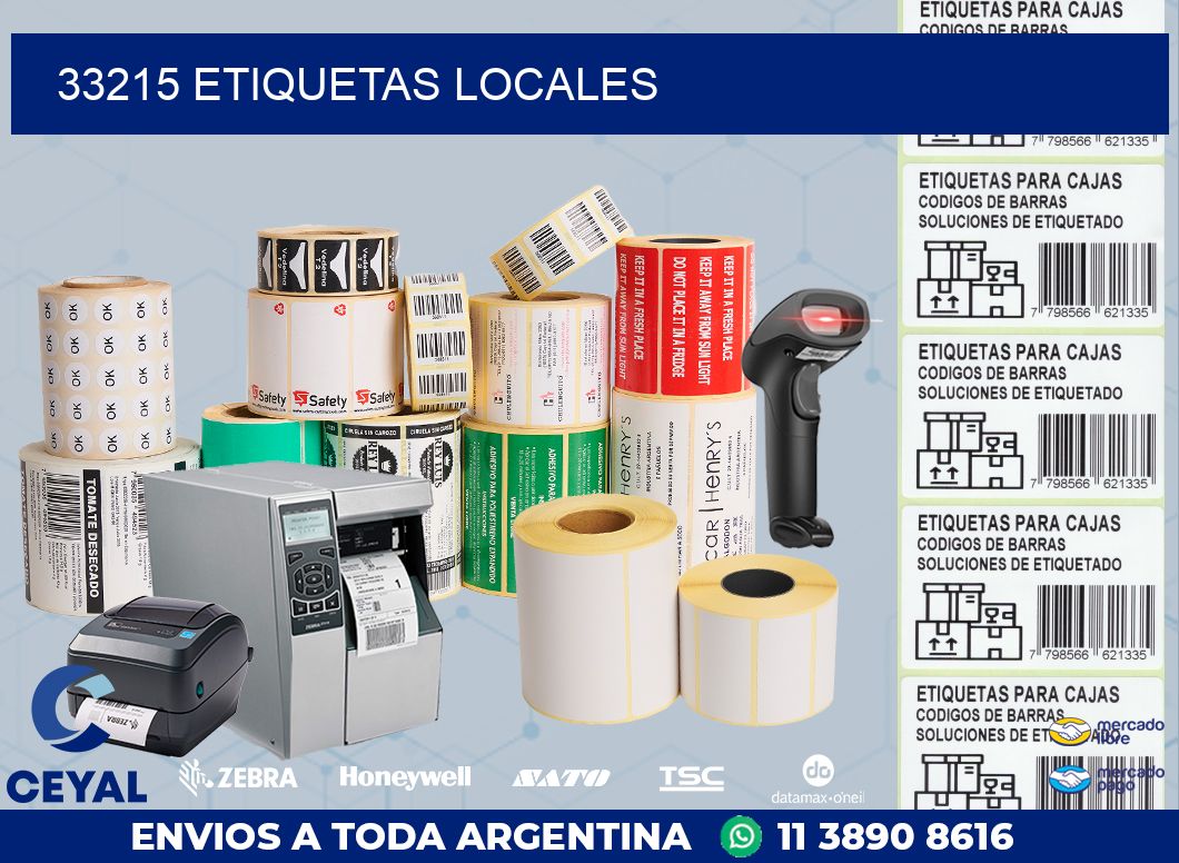 33215 ETIQUETAS LOCALES