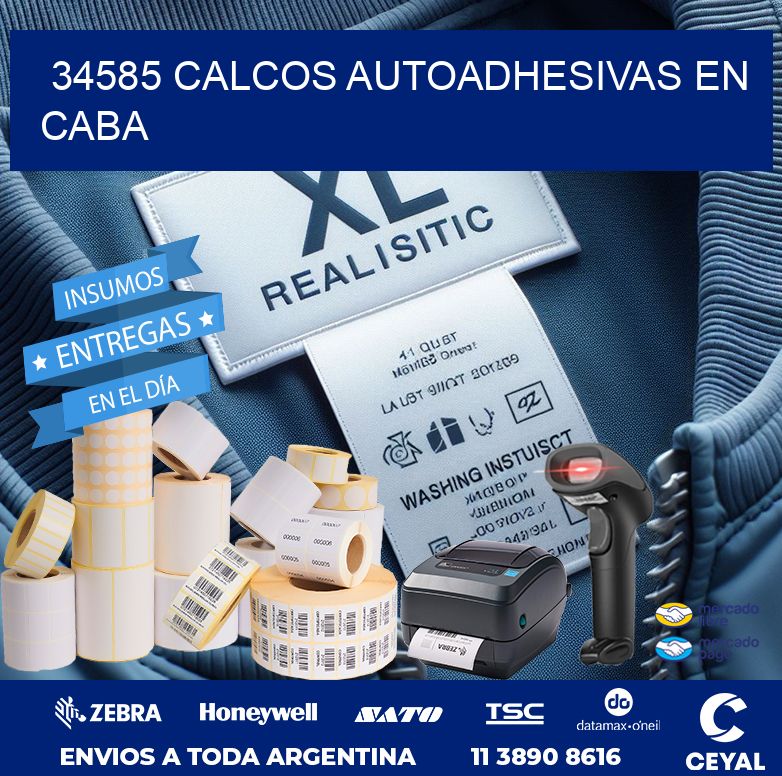 34585 CALCOS AUTOADHESIVAS EN CABA