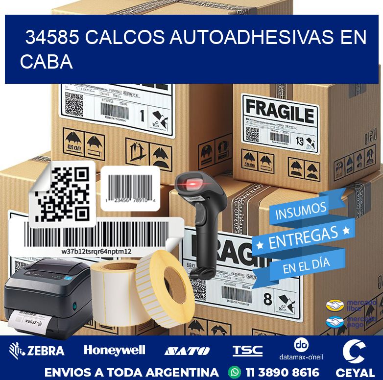 34585 CALCOS AUTOADHESIVAS EN CABA