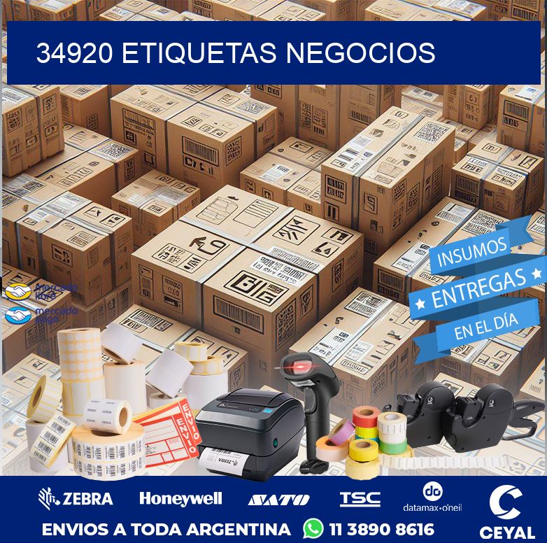 34920 ETIQUETAS NEGOCIOS