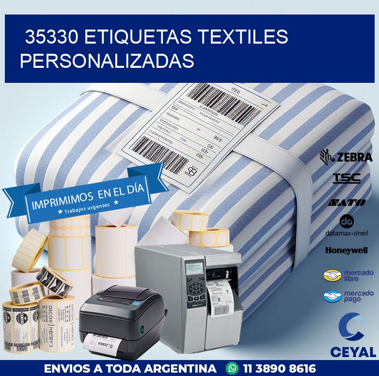 35330 ETIQUETAS TEXTILES PERSONALIZADAS