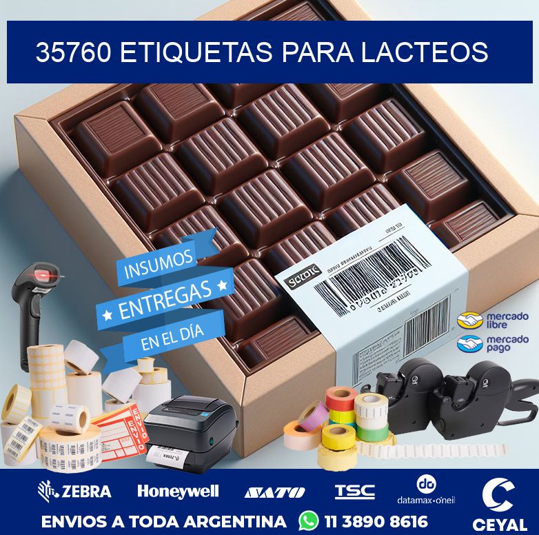 35760 ETIQUETAS PARA LACTEOS