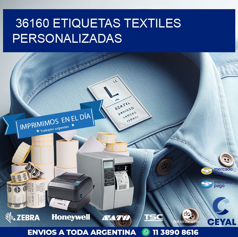36160 ETIQUETAS TEXTILES PERSONALIZADAS