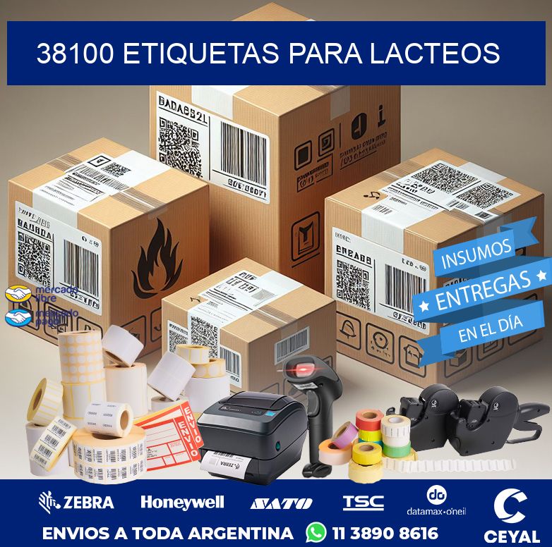 38100 ETIQUETAS PARA LACTEOS
