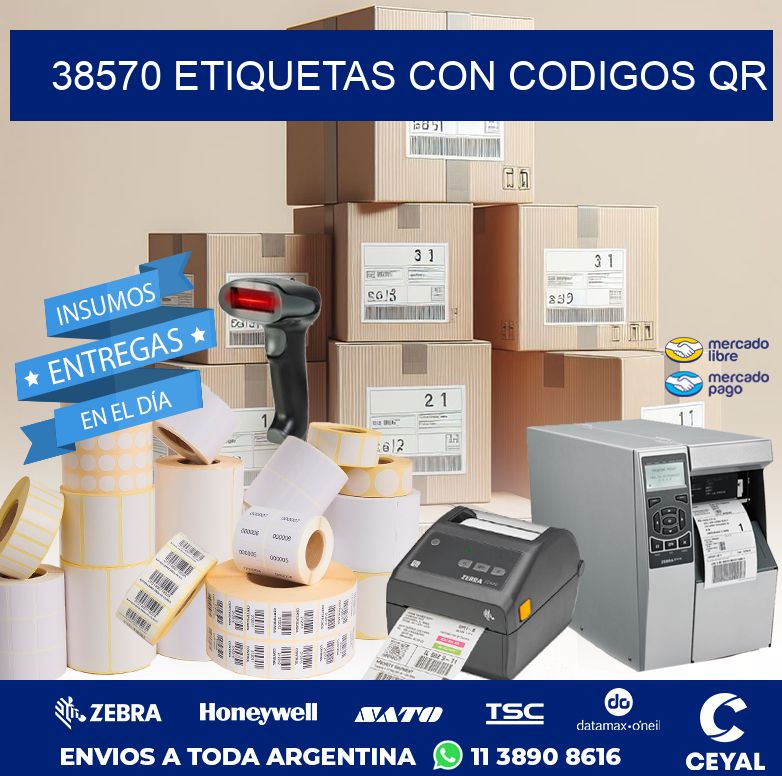 38570 ETIQUETAS CON CODIGOS QR