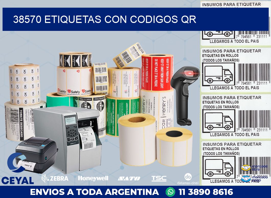 38570 ETIQUETAS CON CODIGOS QR