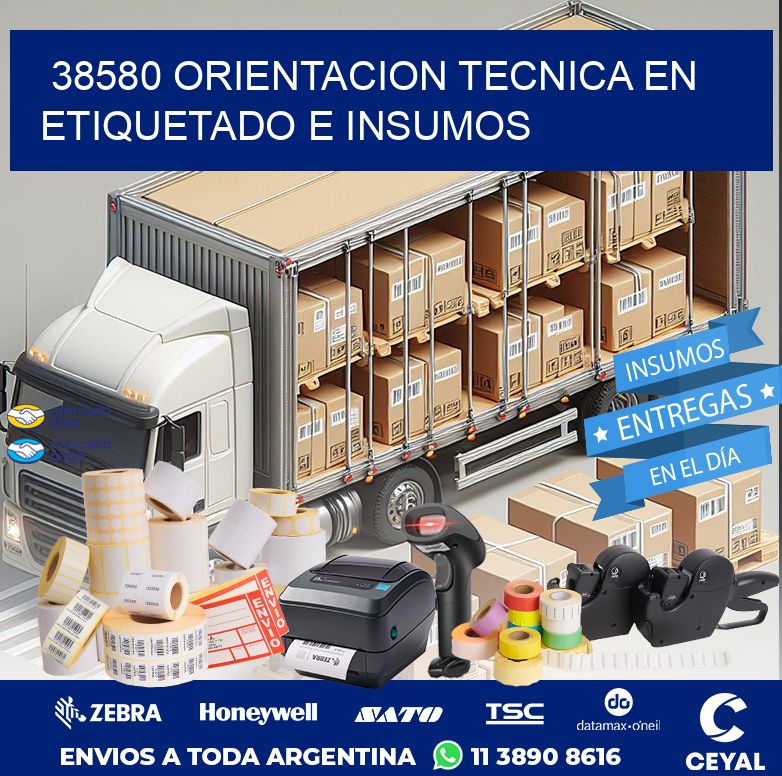 38580 ORIENTACION TECNICA EN ETIQUETADO E INSUMOS