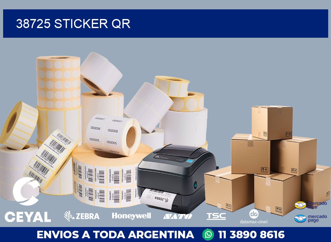 38725 STICKER QR