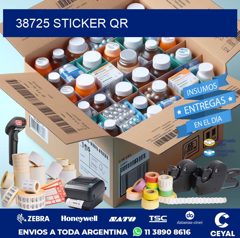38725 STICKER QR