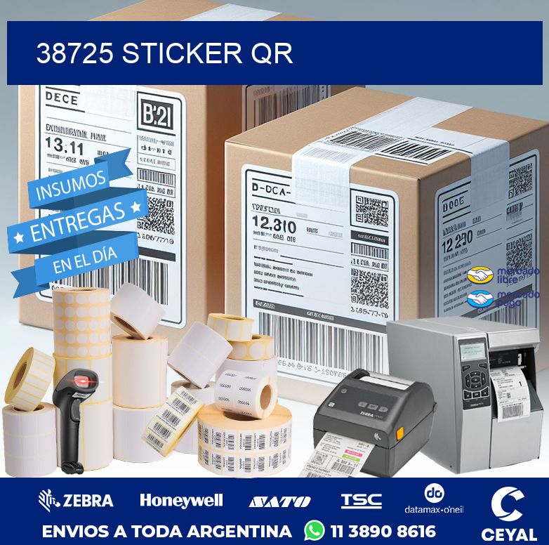 38725 STICKER QR