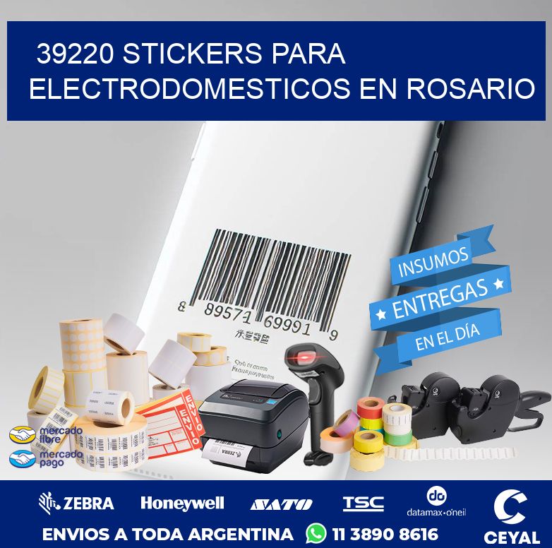 39220 STICKERS PARA ELECTRODOMESTICOS EN ROSARIO