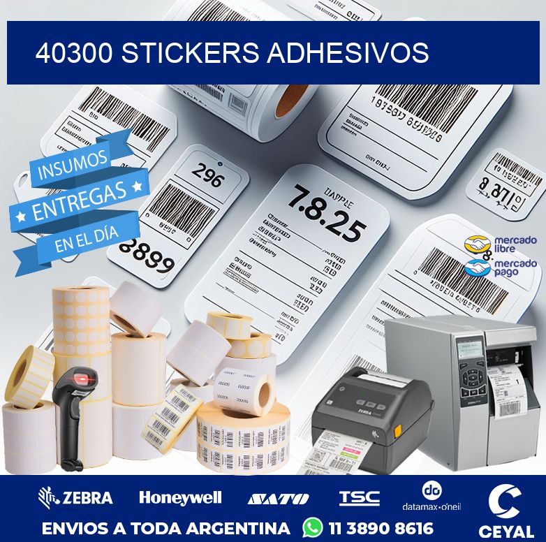 40300 STICKERS ADHESIVOS