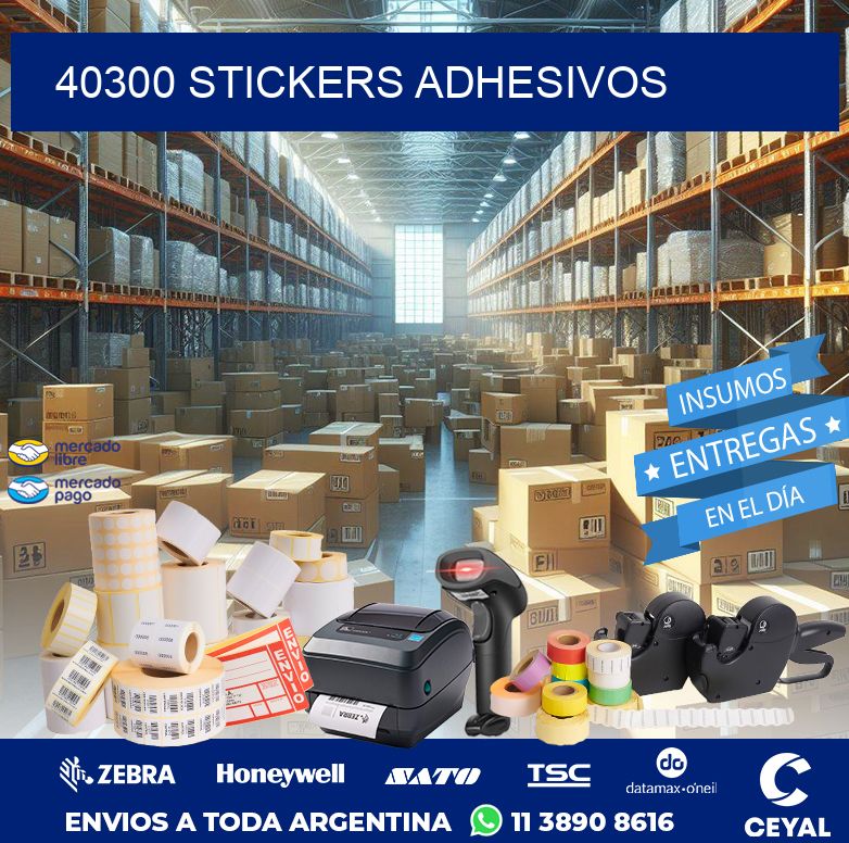 40300 STICKERS ADHESIVOS