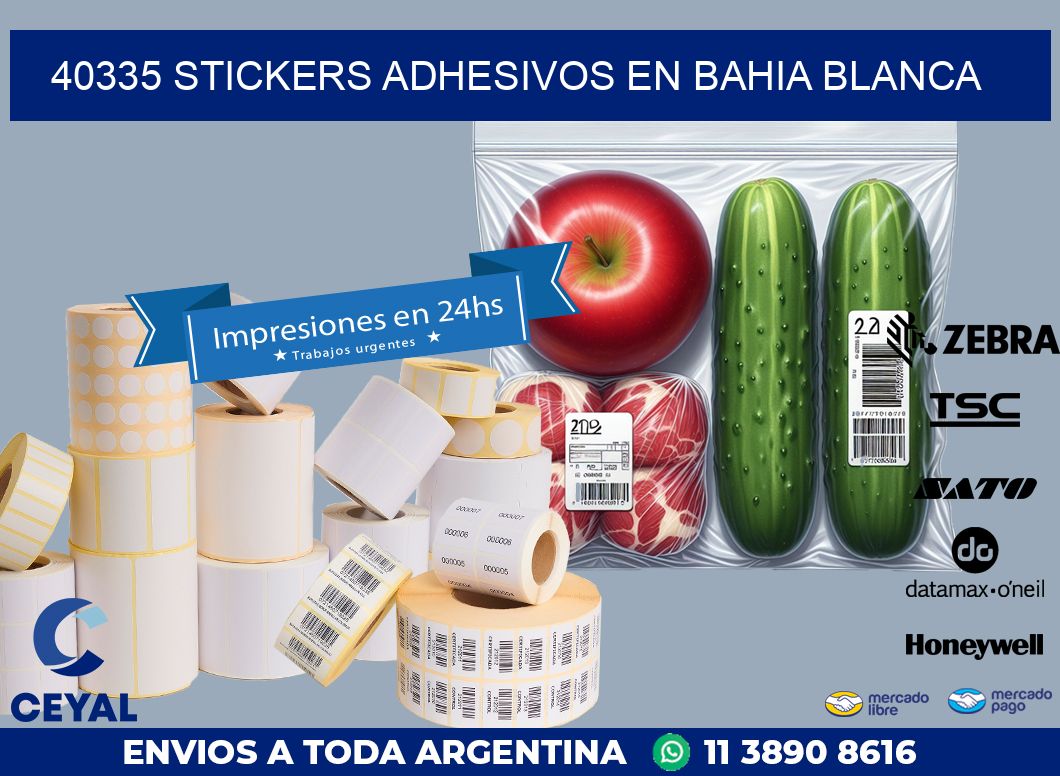 40335 STICKERS ADHESIVOS EN BAHIA BLANCA