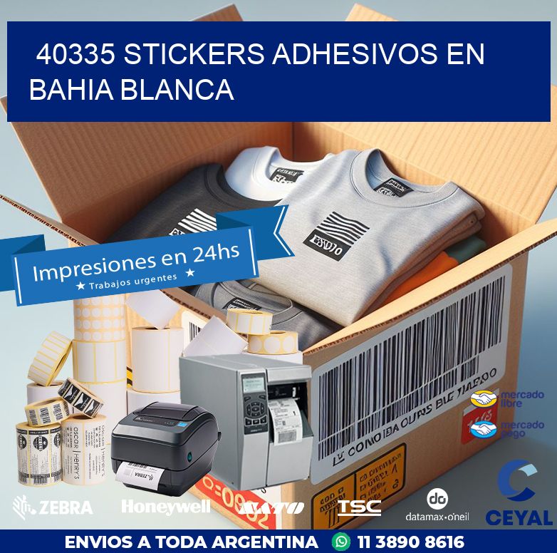 40335 STICKERS ADHESIVOS EN BAHIA BLANCA