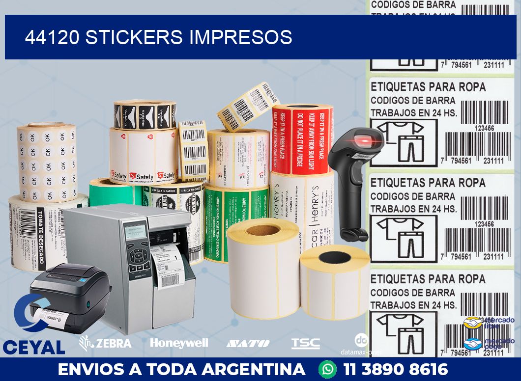 44120 STICKERS IMPRESOS