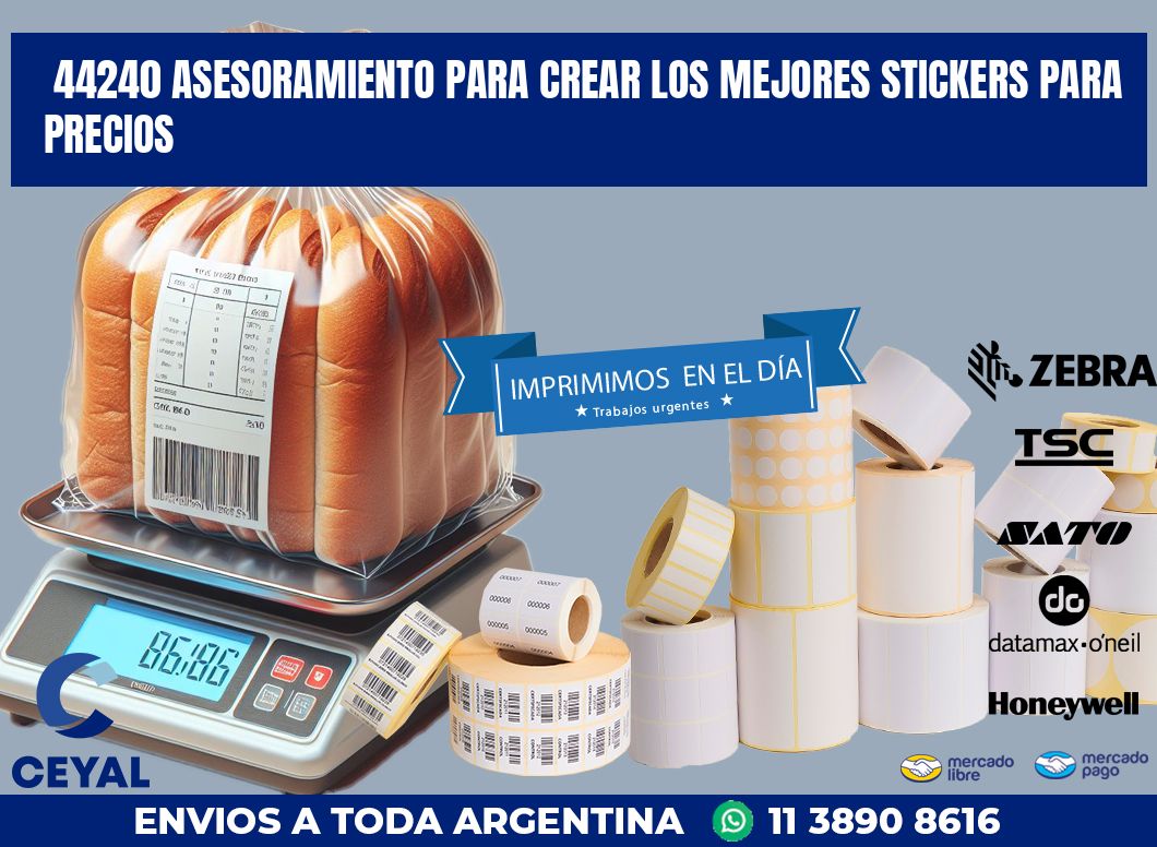 44240 ASESORAMIENTO PARA CREAR LOS MEJORES STICKERS PARA PRECIOS